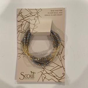 Scout wrap bracelet/necklace